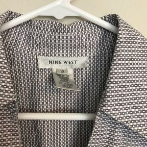 Nine West business attire button down blouse